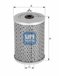 Ufi 26.609.00 Fuel filter 2660900: Buy near me at 2407.PL in Poland at an Affordable price!
