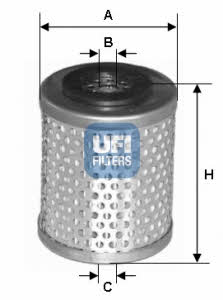 Ufi 26.663.00 Fuel filter 2666300: Buy near me at 2407.PL in Poland at an Affordable price!