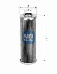 Ufi 26.672.00 Fuel filter 2667200: Buy near me in Poland at 2407.PL - Good price!