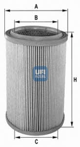 Ufi 27.074.00 Air filter 2707400: Buy near me in Poland at 2407.PL - Good price!