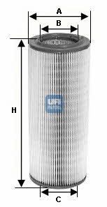 Ufi 27.153.00 Air filter 2715300: Buy near me at 2407.PL in Poland at an Affordable price!