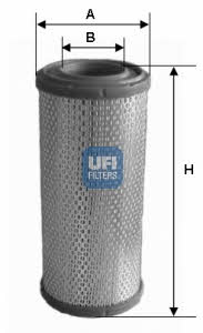 Ufi 27.232.00 Air filter 2723200: Buy near me in Poland at 2407.PL - Good price!