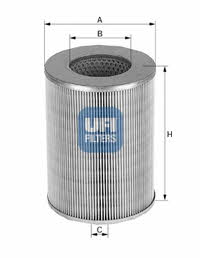 Ufi 27.235.00 Air filter 2723500: Buy near me in Poland at 2407.PL - Good price!
