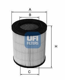 Ufi 27.271.00 Air filter 2727100: Buy near me at 2407.PL in Poland at an Affordable price!
