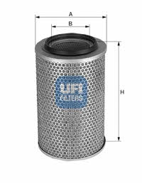 Ufi 27.279.00 Air filter 2727900: Buy near me at 2407.PL in Poland at an Affordable price!