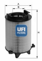 Ufi 27.401.00 Air filter 2740100: Buy near me in Poland at 2407.PL - Good price!