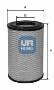 Ufi 27.641.00 Air filter 2764100: Buy near me in Poland at 2407.PL - Good price!