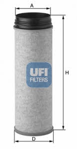 Ufi 27.646.00 Air filter 2764600: Buy near me in Poland at 2407.PL - Good price!
