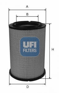 Ufi 27.A05.00 Air filter 27A0500: Buy near me in Poland at 2407.PL - Good price!
