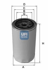 Ufi 29.001.00 Фильтр охлаждающей жидкости 2900100: Отличная цена - Купить в Польше на 2407.PL!