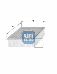 Ufi 30.012.00 Filtr powietrza 3001200: Dobra cena w Polsce na 2407.PL - Kup Teraz!