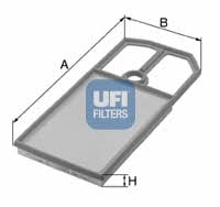 Ufi 30.184.00 Air filter 3018400: Buy near me at 2407.PL in Poland at an Affordable price!