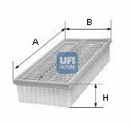 Ufi 30.198.00 Filtr powietrza 3019800: Dobra cena w Polsce na 2407.PL - Kup Teraz!