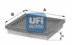 Ufi 30.226.00 Filtr powietrza 3022600: Dobra cena w Polsce na 2407.PL - Kup Teraz!