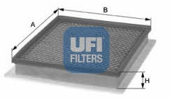 Ufi 30.292.00 Air filter 3029200: Buy near me in Poland at 2407.PL - Good price!