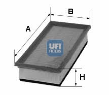 Ufi 30.322.00 Air filter 3032200: Buy near me in Poland at 2407.PL - Good price!