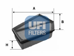 Ufi 30.349.00 Air filter 3034900: Buy near me in Poland at 2407.PL - Good price!
