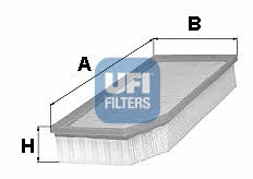 Ufi 30.366.00 Filtr powietrza 3036600: Dobra cena w Polsce na 2407.PL - Kup Teraz!