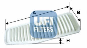 Ufi 30.452.00 Air filter 3045200: Buy near me in Poland at 2407.PL - Good price!