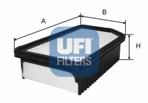 Ufi 30.469.00 Air filter 3046900: Buy near me in Poland at 2407.PL - Good price!