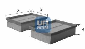 Ufi 30.531.00 Air filter 3053100: Buy near me in Poland at 2407.PL - Good price!