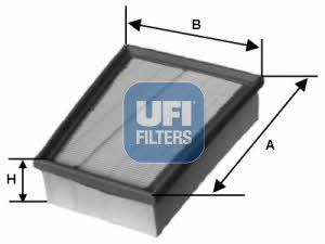 Ufi 30.543.00 Air filter 3054300: Buy near me in Poland at 2407.PL - Good price!