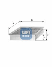 Ufi 30.893.03 Filtr powietrza 3089303: Atrakcyjna cena w Polsce na 2407.PL - Zamów teraz!