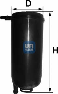 Ufi 31.071.00 Топливный фильтр 3107100: Отличная цена - Купить в Польше на 2407.PL!