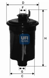 UFI 31.603.00 Kraftstofffilter 3160300: Kaufen Sie zu einem guten Preis in Polen bei 2407.PL!