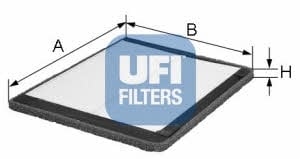 Ufi 53.020.00 Filter, interior air 5302000: Buy near me at 2407.PL in Poland at an Affordable price!