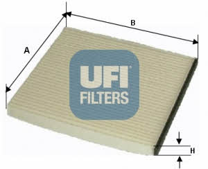 Ufi 53.053.00 Filter, interior air 5305300: Buy near me in Poland at 2407.PL - Good price!