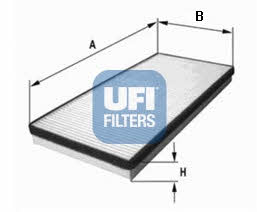 Ufi 53.061.00 Filtr kabinowy 5306100: Dobra cena w Polsce na 2407.PL - Kup Teraz!