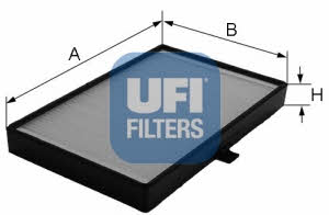UFI 53.079.00 Filter, Innenraumluft 5307900: Kaufen Sie zu einem guten Preis in Polen bei 2407.PL!