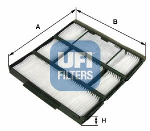 UFI 53.117.00 Filter, Innenraumluft 5311700: Kaufen Sie zu einem guten Preis in Polen bei 2407.PL!