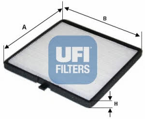 UFI 53.118.00 Filter, Innenraumluft 5311800: Kaufen Sie zu einem guten Preis in Polen bei 2407.PL!