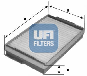 UFI 53.139.00 Filter, Innenraumluft 5313900: Kaufen Sie zu einem guten Preis in Polen bei 2407.PL!