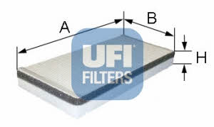 UFI 53.162.00 Filter, Innenraumluft 5316200: Kaufen Sie zu einem guten Preis in Polen bei 2407.PL!