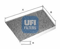 Ufi 54.131.00 Activated Carbon Cabin Filter 5413100: Buy near me at 2407.PL in Poland at an Affordable price!