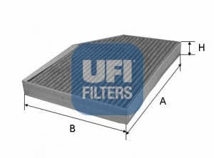 Ufi 54.168.00 Activated Carbon Cabin Filter 5416800: Buy near me in Poland at 2407.PL - Good price!