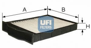 Ufi 54.201.00 Activated Carbon Cabin Filter 5420100: Buy near me in Poland at 2407.PL - Good price!