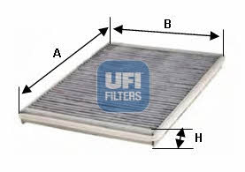 Ufi 54.218.00 Activated Carbon Cabin Filter 5421800: Buy near me in Poland at 2407.PL - Good price!