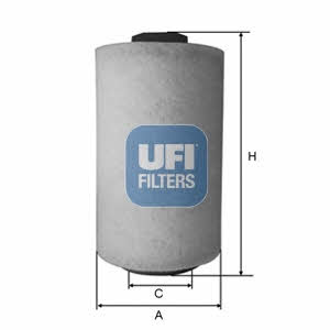 Ufi 27.A53.00 Air filter 27A5300: Buy near me at 2407.PL in Poland at an Affordable price!