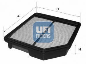 Ufi 30.325.00 Air filter 3032500: Buy near me in Poland at 2407.PL - Good price!