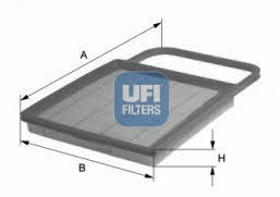 Ufi 30.604.00 Air filter 3060400: Buy near me in Poland at 2407.PL - Good price!