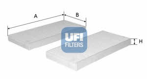 Ufi 53.229.00 Filter, interior air 5322900: Buy near me in Poland at 2407.PL - Good price!