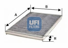 Ufi 54.230.00 Activated Carbon Cabin Filter 5423000: Buy near me in Poland at 2407.PL - Good price!