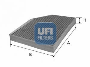 Ufi 54.236.00 Activated Carbon Cabin Filter 5423600: Buy near me in Poland at 2407.PL - Good price!