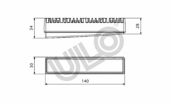 Ulo 1073006 Daytime running lights (DRL) 1073006: Buy near me in Poland at 2407.PL - Good price!