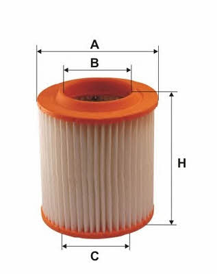 Unico AE 14267 Air filter AE14267: Buy near me in Poland at 2407.PL - Good price!