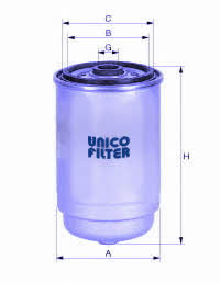 Unico FI 8155/2 Fuel filter FI81552: Buy near me in Poland at 2407.PL - Good price!